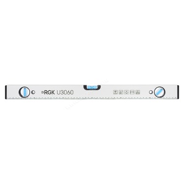 Пузырьковый уровень RGK U3060 с калибровкой - Электротема - Интернет-магазин электромонтажных изделий и электрооборудования в Екатеринбурге