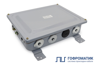 Коробка соединительная КС-30 УХЛ1,5 IP65 металлические заглушки ГОФРОМАТИК - Электротема - Интернет-магазин электромонтажных изделий и электрооборудования в Екатеринбурге