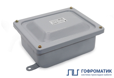 Коробка клеммная У614А УХЛ1,5 IP65 без отверстий ГОФРОМАТИК - Электротема - Интернет-магазин электромонтажных изделий и электрооборудования в Екатеринбурге