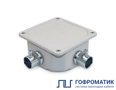 Коробка монтажная КМО 1-50-6(1) УХЛ1,5 IP55 ГОФРОМАТИК - Электротема - Интернет-магазин электромонтажных изделий и электрооборудования в Екатеринбурге