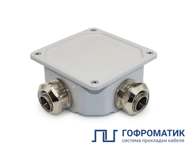 Коробка монтажная КМО 1-25-6(1) УХЛ1,5 IP55 ГОФРОМАТИК - Электротема - Интернет-магазин электромонтажных изделий и электрооборудования в Екатеринбурге