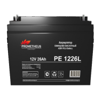 Prometheus Energy ����������� ��������-��������� PE 1226L ( 12V / 26Ah ) - ����������� - ��������-������� ���������������� ������� � ������������������� � �������������