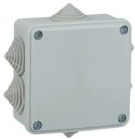 ������� ���������� �� ��� �������� �������� ������������� (HF) 100�100�45�� IP44 6 ������ ����� IEK - ����������� - ��������-������� ���������������� ������� � ������������������� � �������������