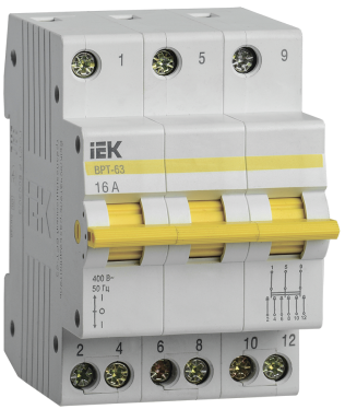 �����������-������������� ��������������� ���-63 3P 16� IEK - ����������� - ��������-������� ���������������� ������� � ������������������� � �������������