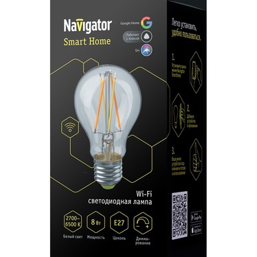 ����� Navigator 80 554 NLL-F-A60-8-230-WWW-E27-WIFI - ����������� - ��������-������� ���������������� ������� � ������������������� � �������������