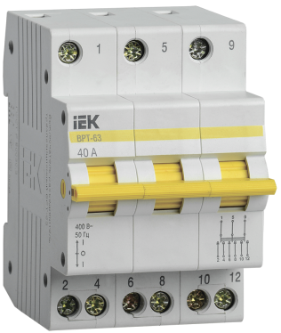 �����������-������������� ��������������� ���-63 3P 40� IEK - ����������� - ��������-������� ���������������� ������� � ������������������� � �������������