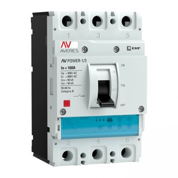 �������������� ����������� AV POWER-1/3 160� 50kA ETU2.2 - ����������� - ��������-������� ���������������� ������� � ������������������� � �������������