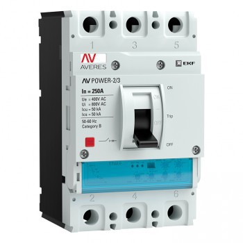 �������������� ����������� AV POWER-2/3 250� 50kA ETU2.0 - ����������� - ��������-������� ���������������� ������� � ������������������� � �������������
