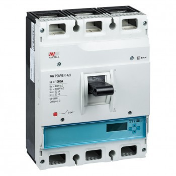 �������������� ����������� AV POWER-4/3 1000� 50kA ETU6.2 - ����������� - ��������-������� ���������������� ������� � ������������������� � �������������