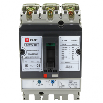 ����������� �������������� ��-99C (Compact NS)  250/160� 3P 45�� EKF PROxima - ����������� - ��������-������� ���������������� ������� � ������������������� � �������������