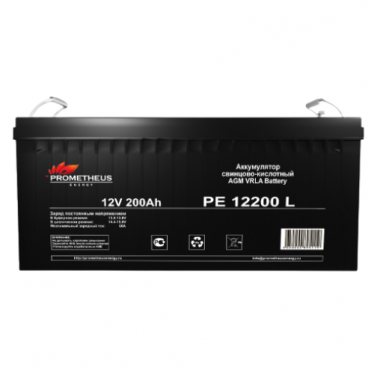 Prometheus Energy ����������� ��������-��������� PE 12200L ( 12V / 200Ah ) - ����������� - ��������-������� ���������������� ������� � ������������������� � �������������