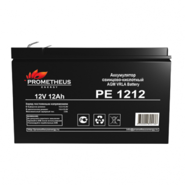 Prometheus Energy ����������� ��������-��������� PE 1212 ( 12V / 12Ah ) - ����������� - ��������-������� ���������������� ������� � ������������������� � �������������