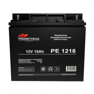 Prometheus Energy ����������� ��������-��������� PE 1218 ( 12V / 18Ah ) - ����������� - ��������-������� ���������������� ������� � ������������������� � �������������
