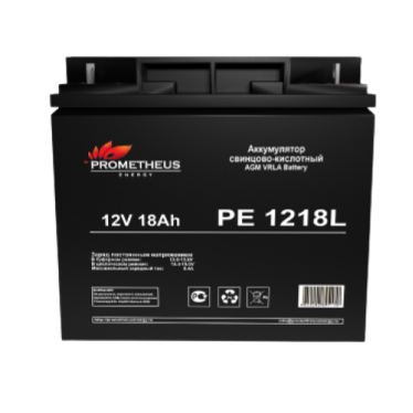 Prometheus Energy ����������� ��������-��������� PE 1218L ( 12V / 18Ah ) - ����������� - ��������-������� ���������������� ������� � ������������������� � �������������
