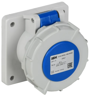 ������� ������������ ���������-6132 16�-6� 220� 2P+PE IP67 IEK - ����������� - ��������-������� ���������������� ������� � ������������������� � �������������